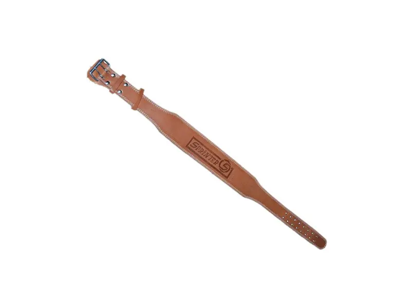 Пояс т/а Sprinter кожа/коричн узкий