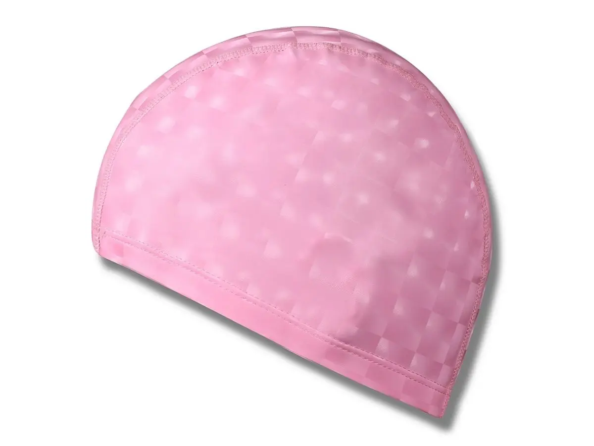 Шапочка д/плавания (полиуретан) PU-3D CLIFF