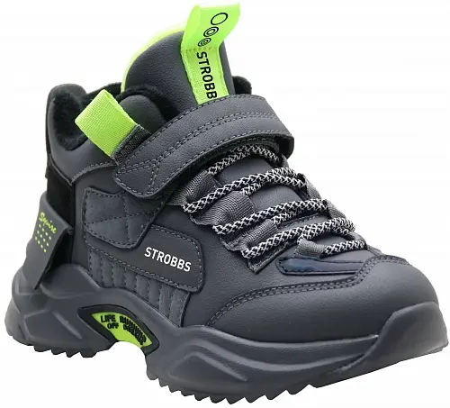 Кроссовки детские "Strobbs" N1720-1 утепл.