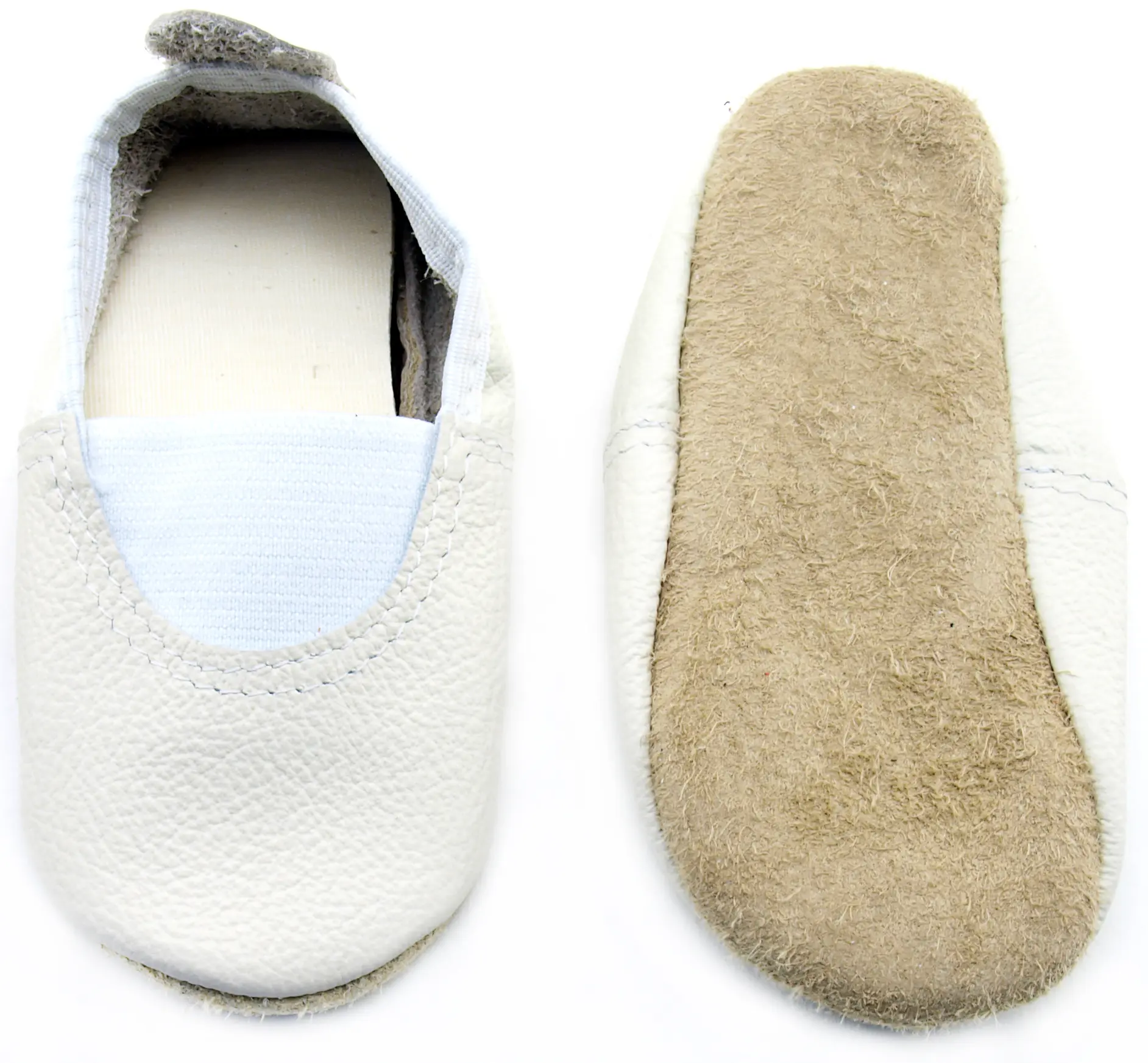 Туфли гимнастические 2025 бежевые 