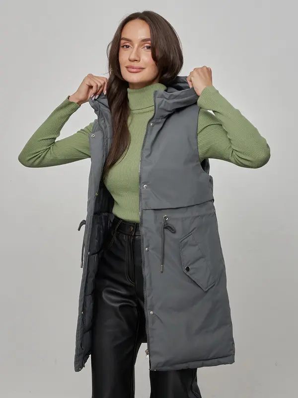 Жилет женский "Moyls" VGC004-08 серый