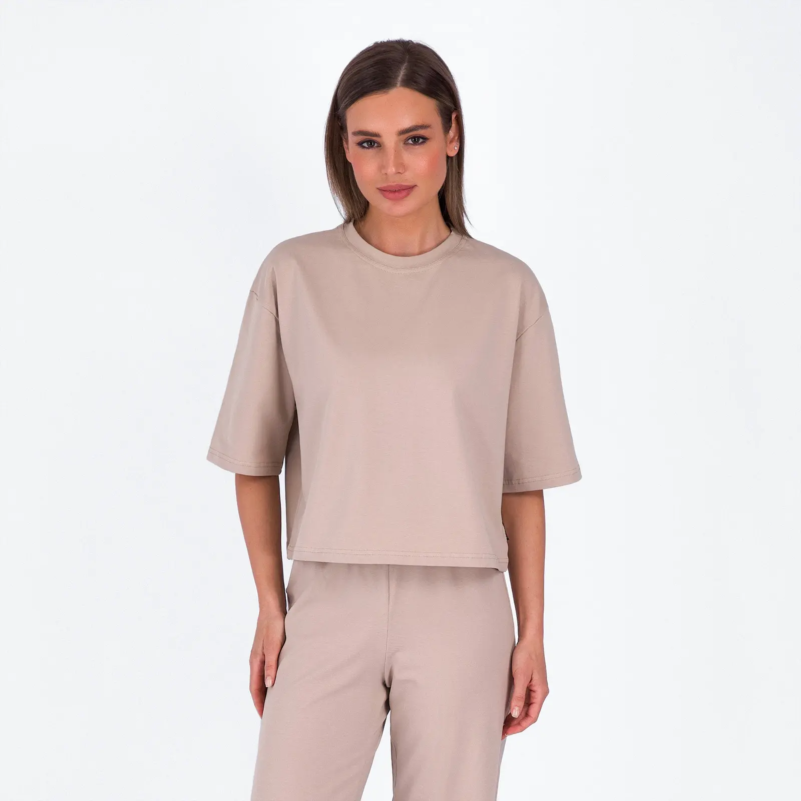 Футболка женская "Argo" Top.1090 св. беж