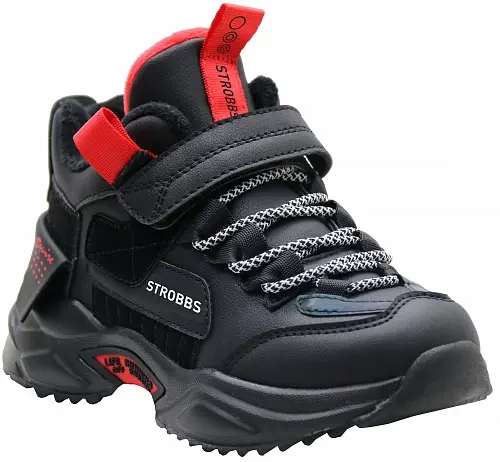 Кроссовки детские "Strobbs" N1720-3 утепл.