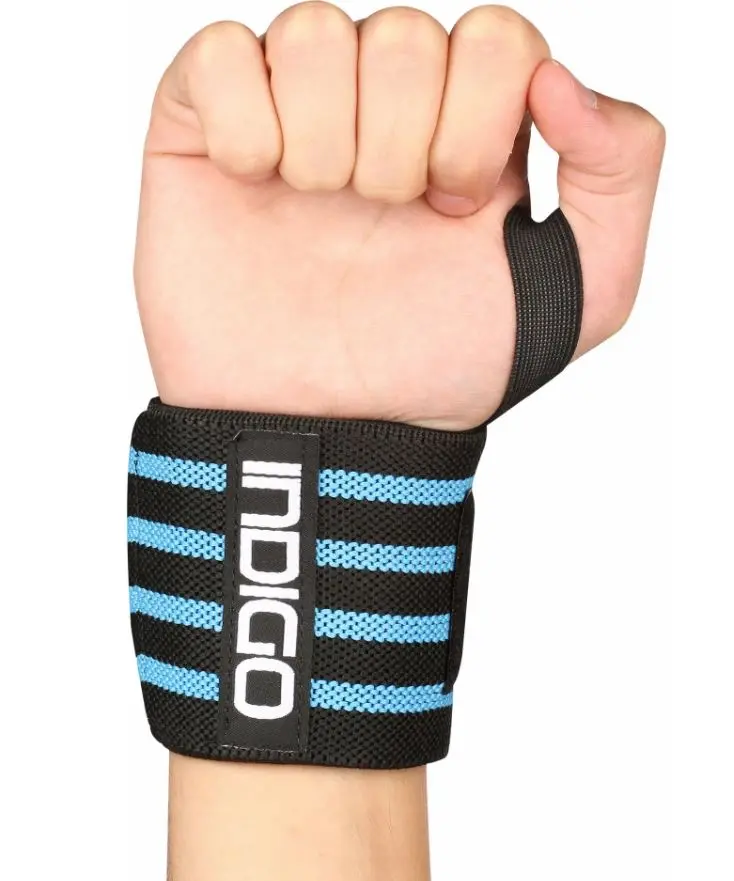 Напульсник INDIGO для тяжелой атлетики IN203-R правый