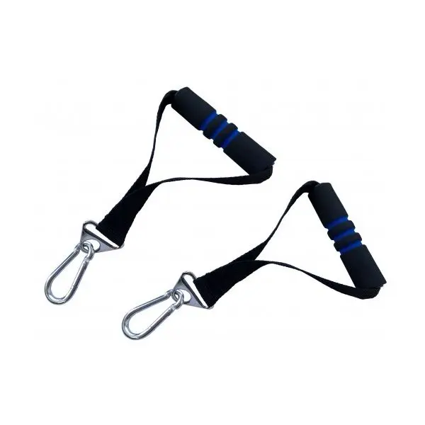 Ручка для эспандеров INDIGO SM-371 неопрен,карабин