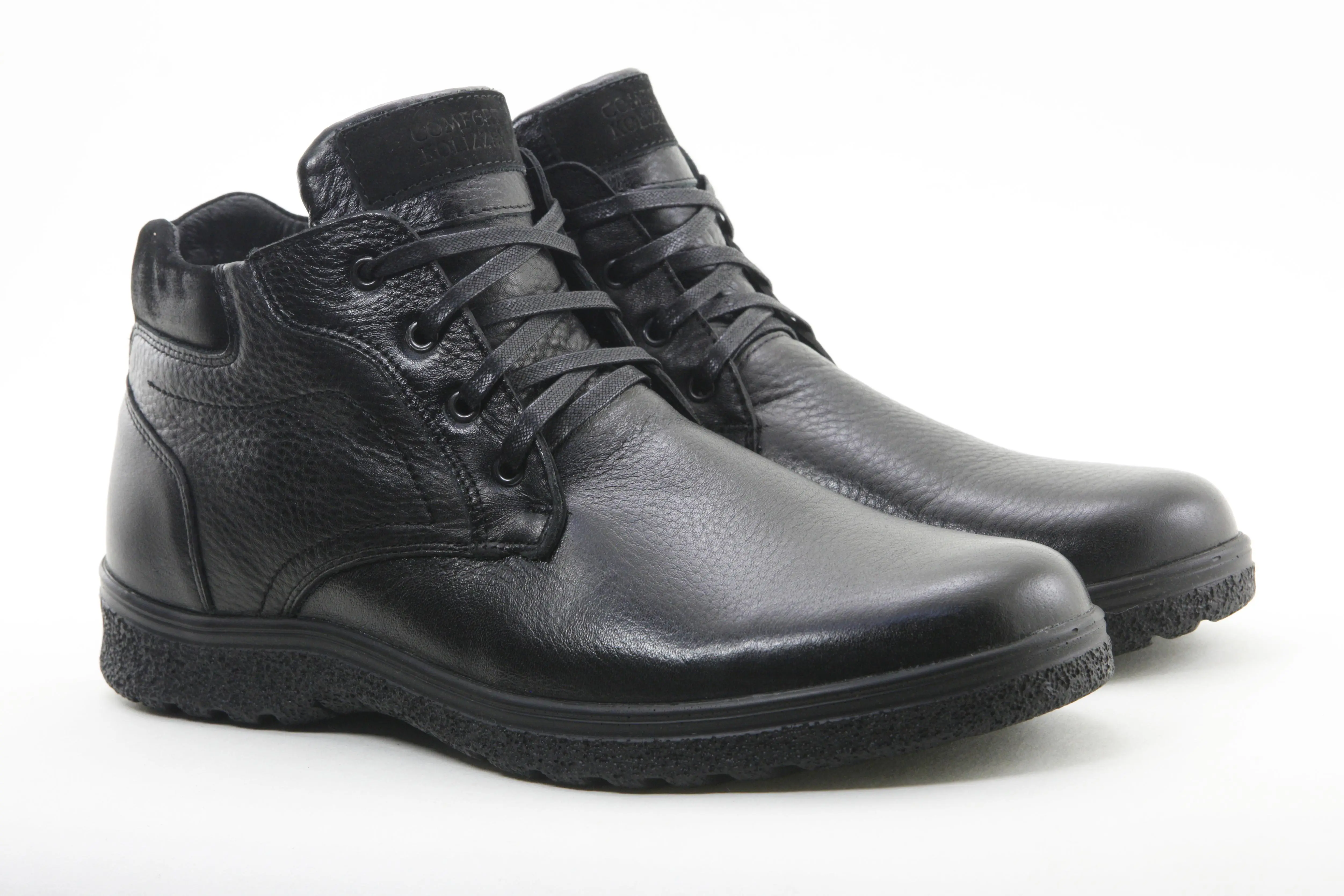 Ботинки мужские "Bosso" 20192 (зима) черн