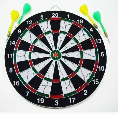 Дартс 30 см 4 дротика CS-12115