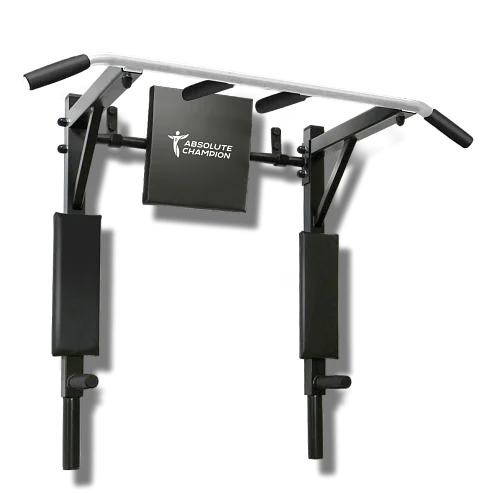 Турник настенный 3в1 "Триумф" черно-белый (черн.ручки)