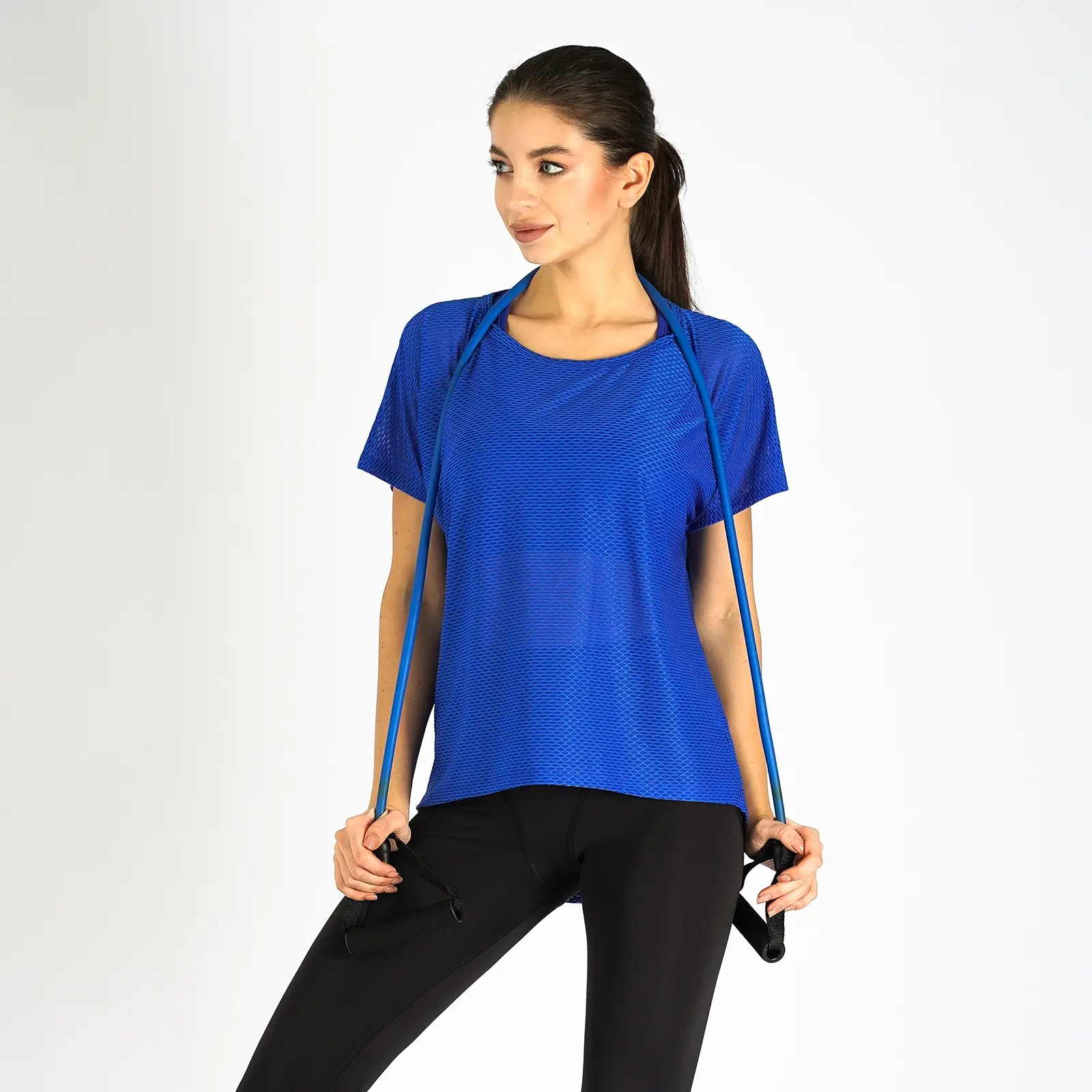 Футболка женская "Argo" Top.326 василек