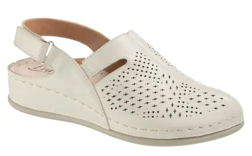 Босоножки женские "EVALLI" 56216-3/молочн