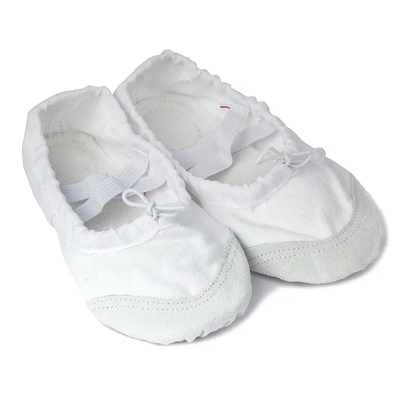 Балетки гимнастические СТАРТ белый (с носиком)