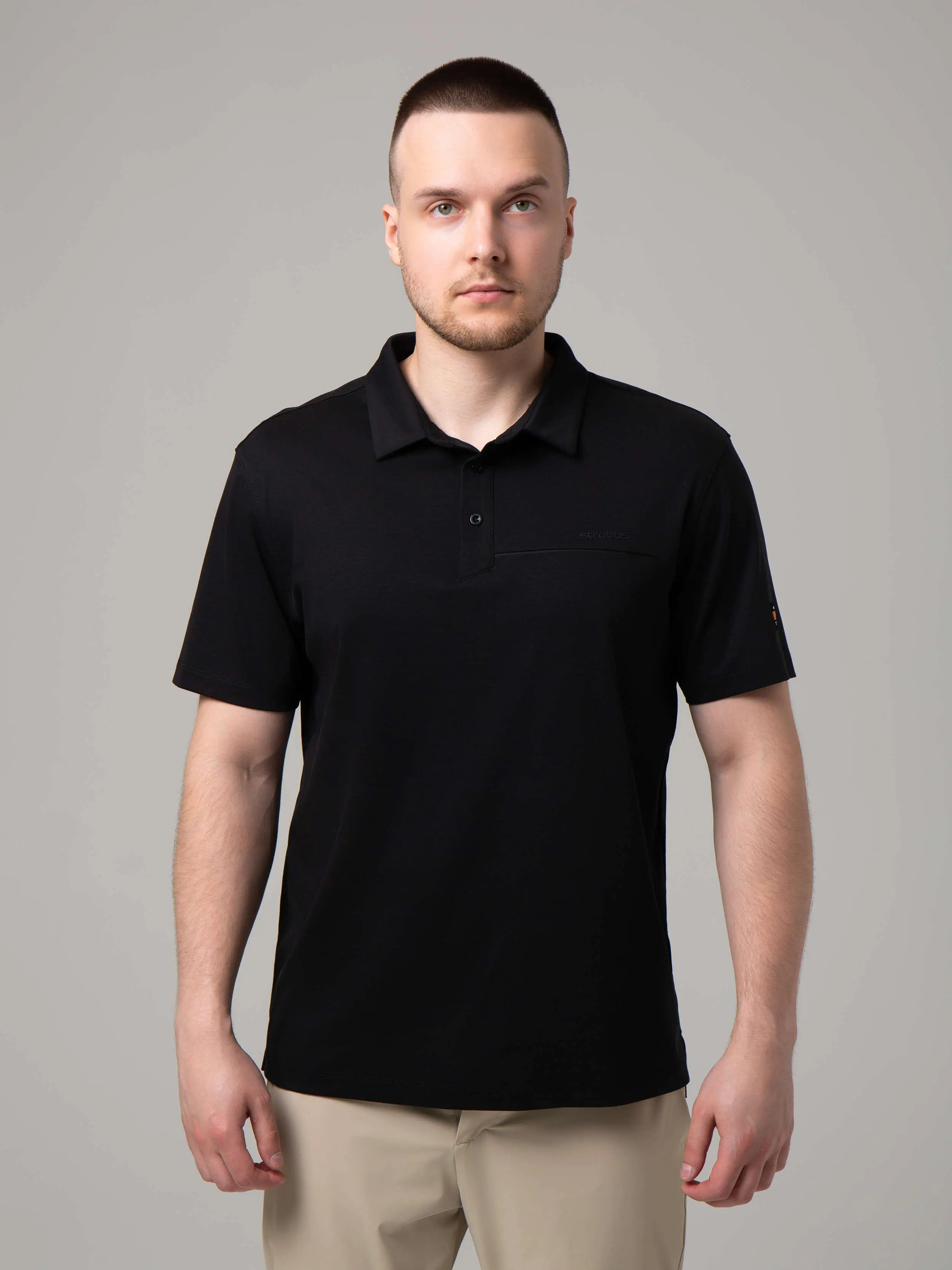 Футболка мужская поло "Strobbs" E2496-3