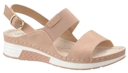 Босоножки женские "EVALLI" 8235-2G/пудра