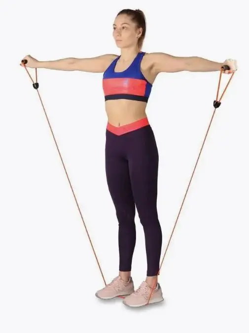 Эспандер трубчатый INDIGO SM-373 (120см),тяжелый