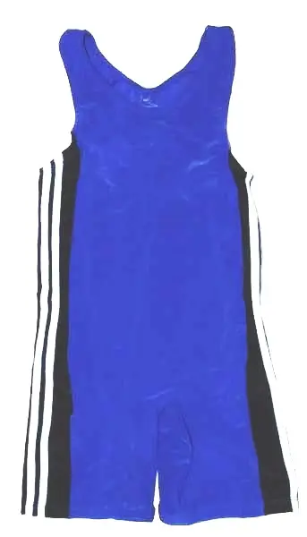 Трико борцовское Wrestling синее