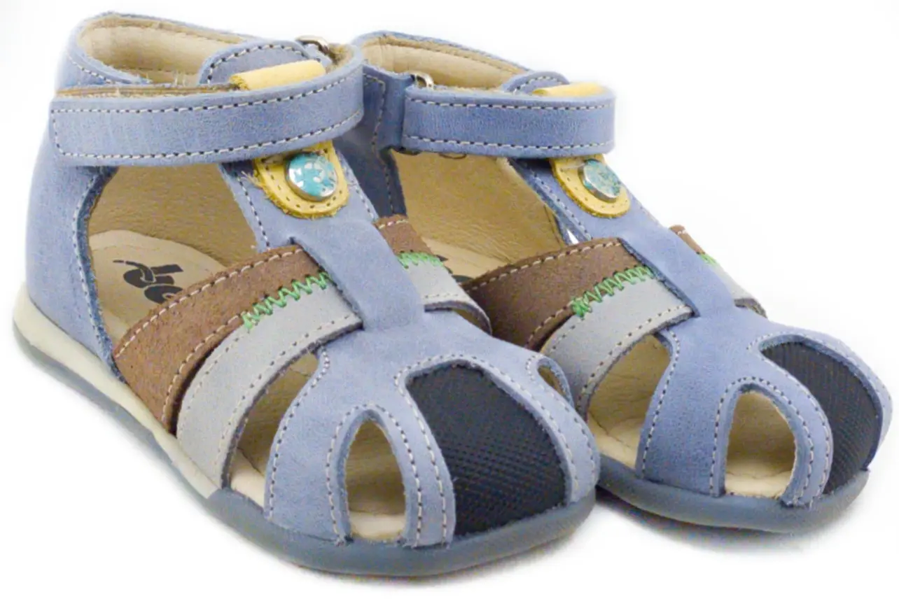Сандалии детские "Bopy" zadrino/голуб.