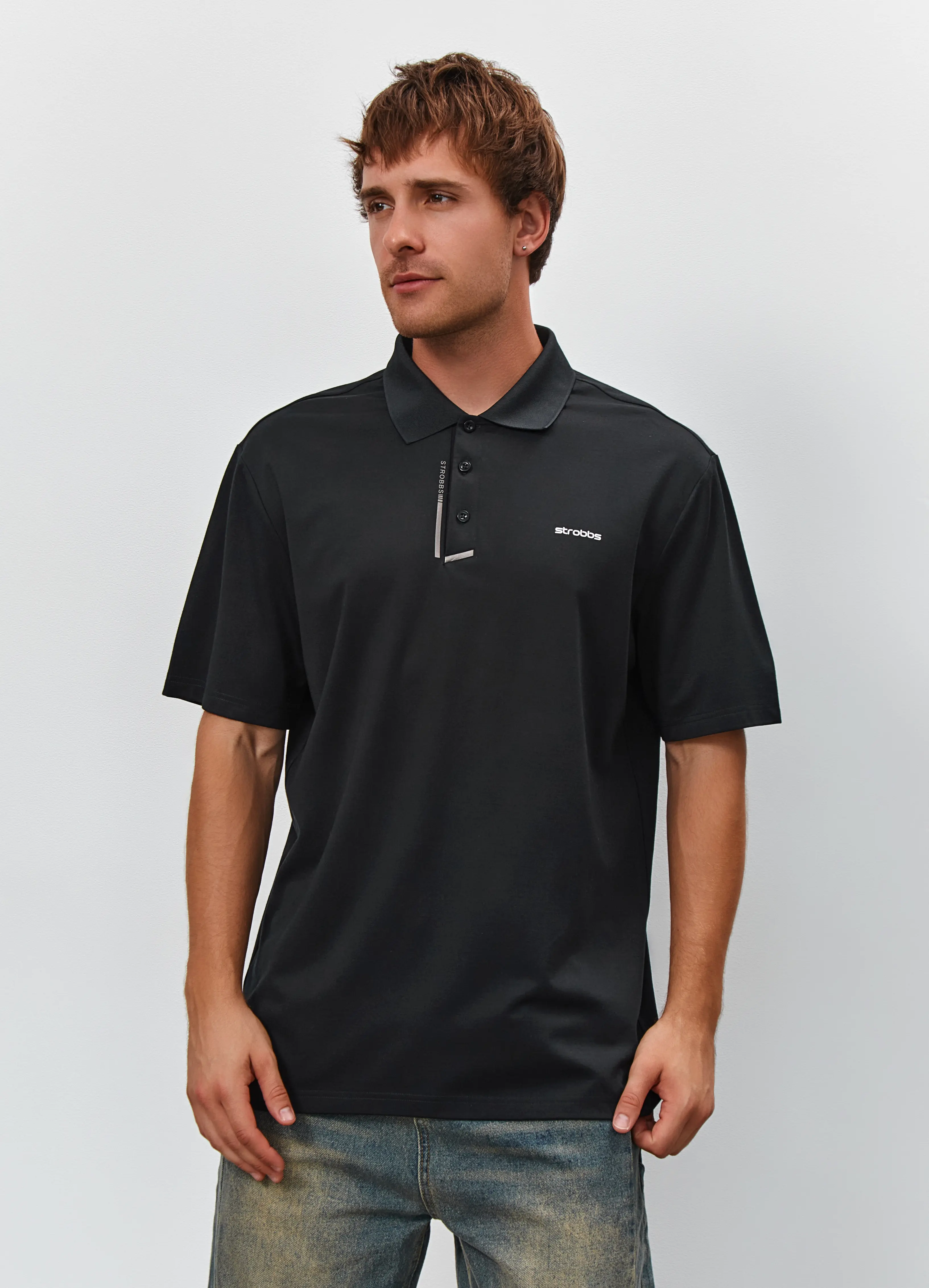 Футболка мужская поло "Strobbs" E2371-3