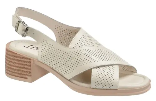 Босоножки женские "EVALLI" 18078T1-2/молочн