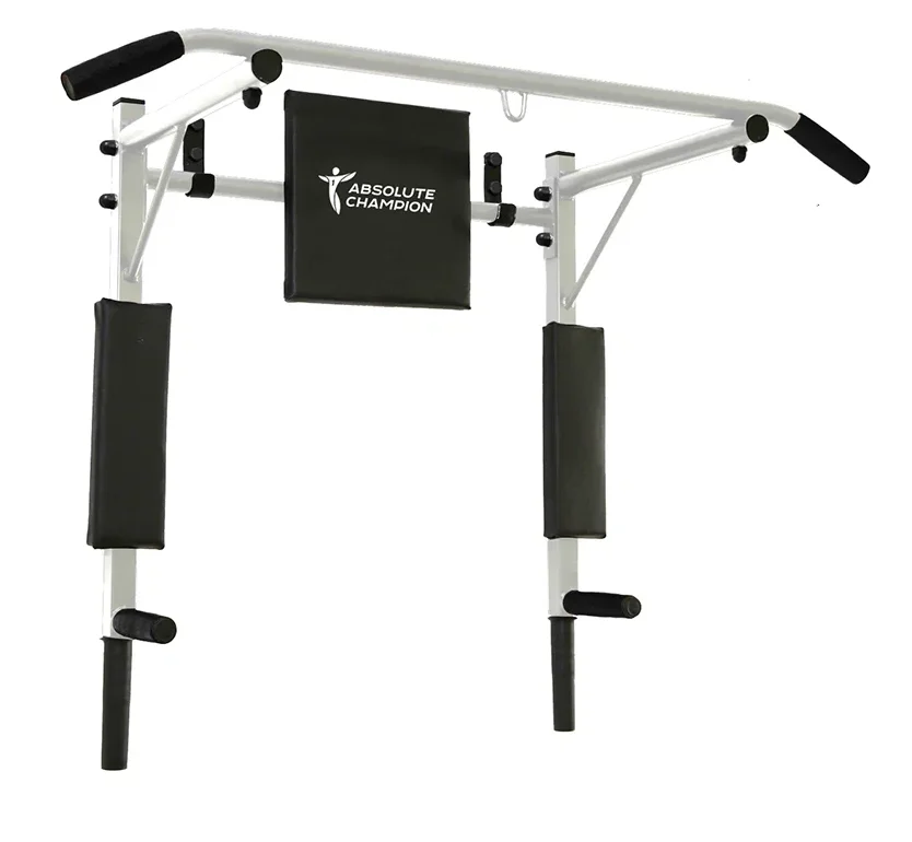 Турник-брусья "Прогресс" белый (черн.ручки)