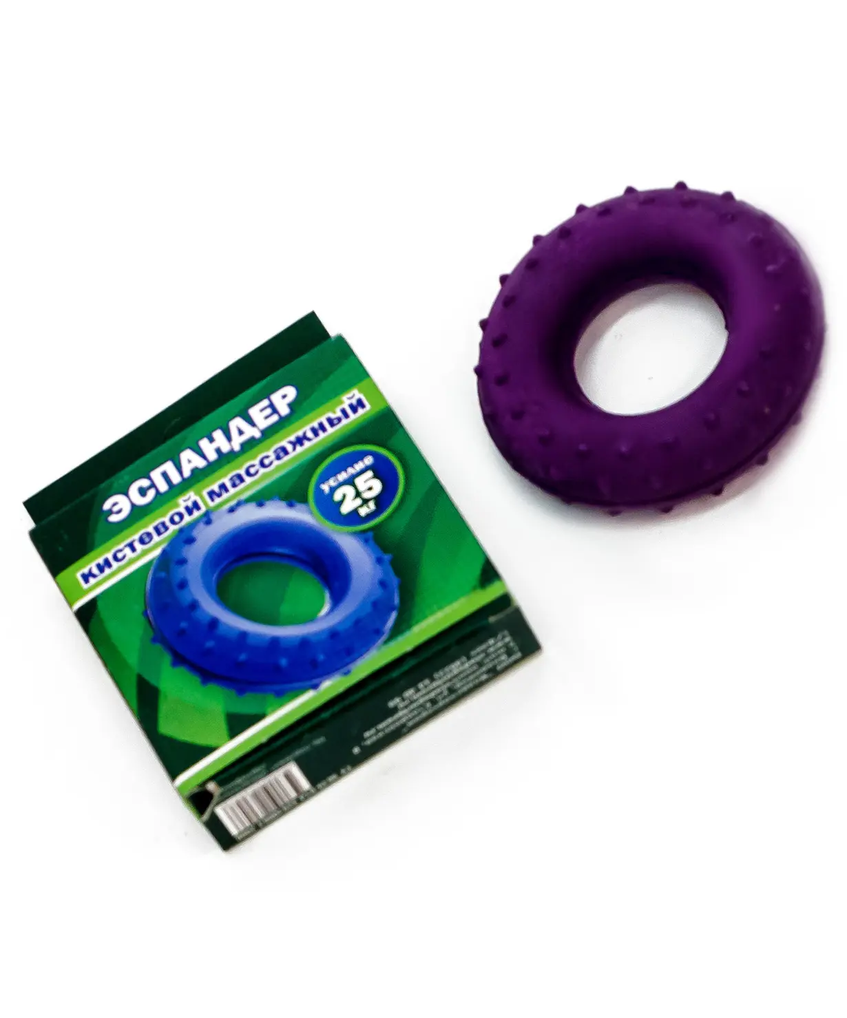 Эспандер кистевой Кольцо 25кг массажный