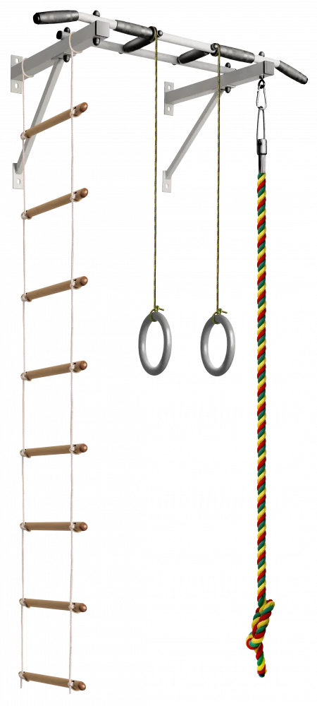 Турник настенный Лидер белый (мини ДСК)