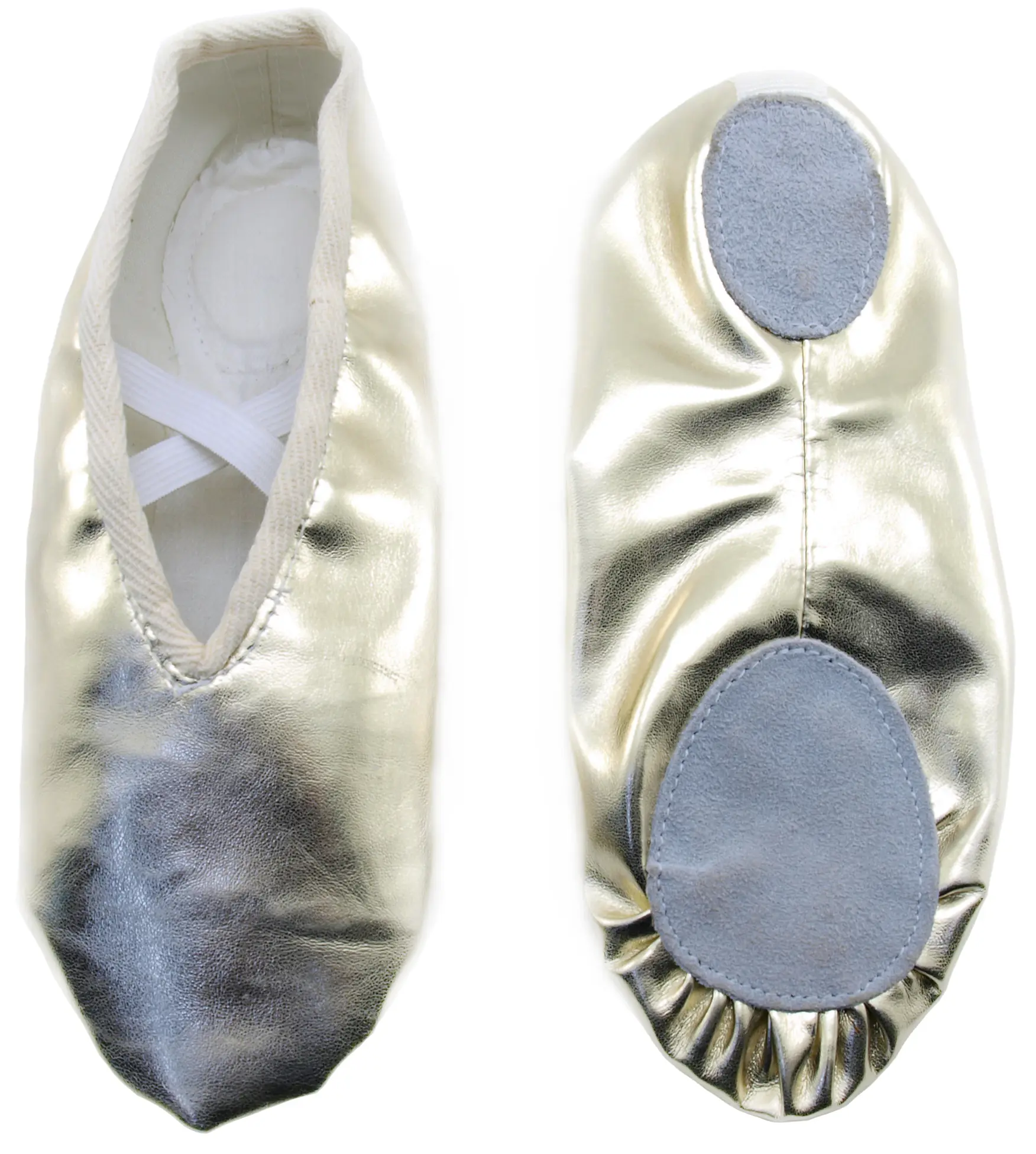 Туфли гимнастические 101 золото